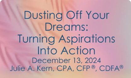 Dusting Off Your Dreams: Turning Aspirations Into Action